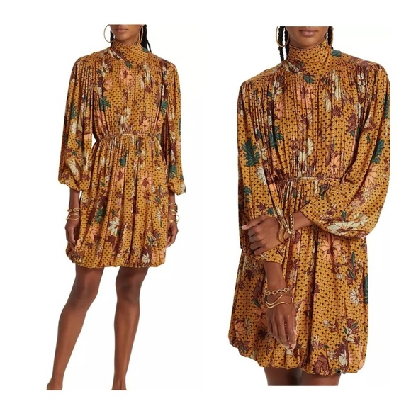 Ulla Johnson | NWT Wilhemina Dress In Amber | XL - Picture 3 of 6